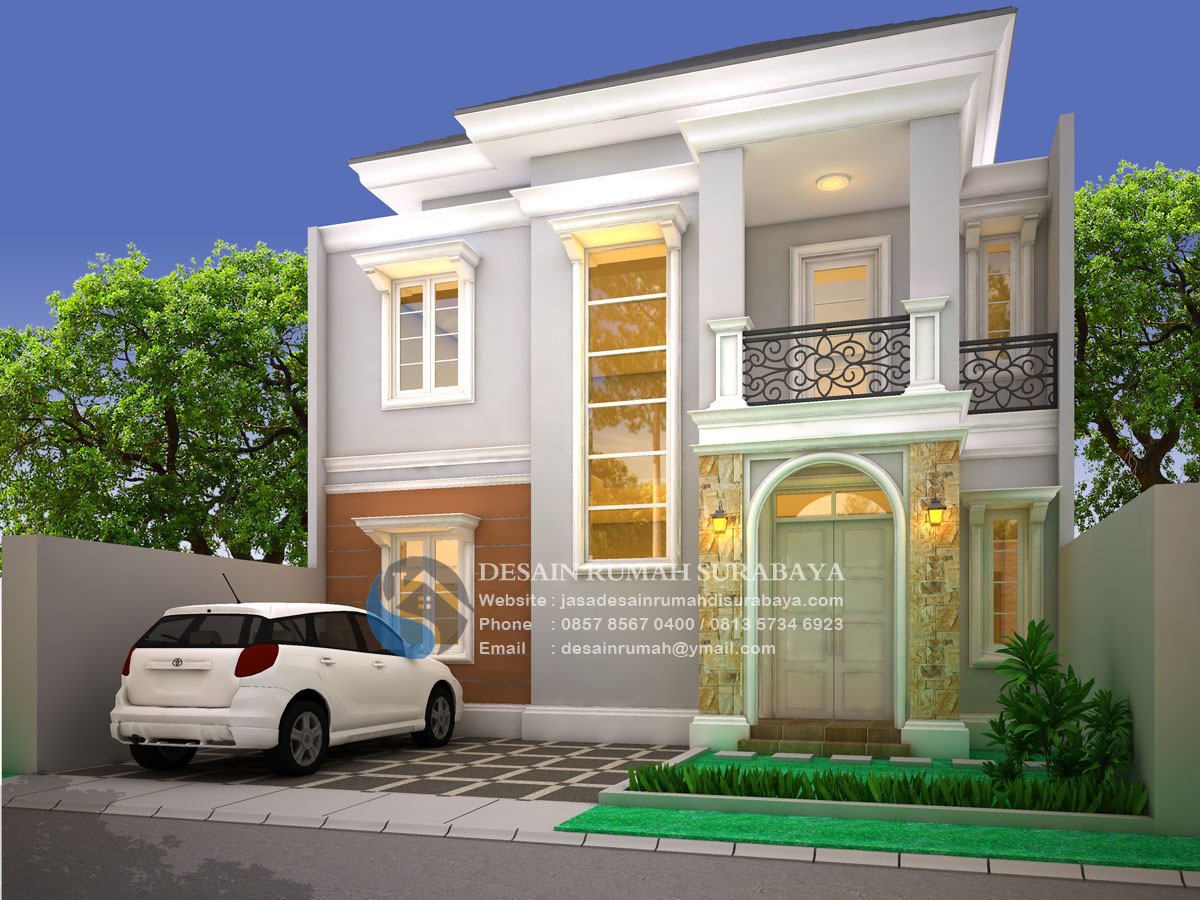 Jasa Desain Rumah Klasik Modern Di Surabaya Jasa Desain Rumah Di