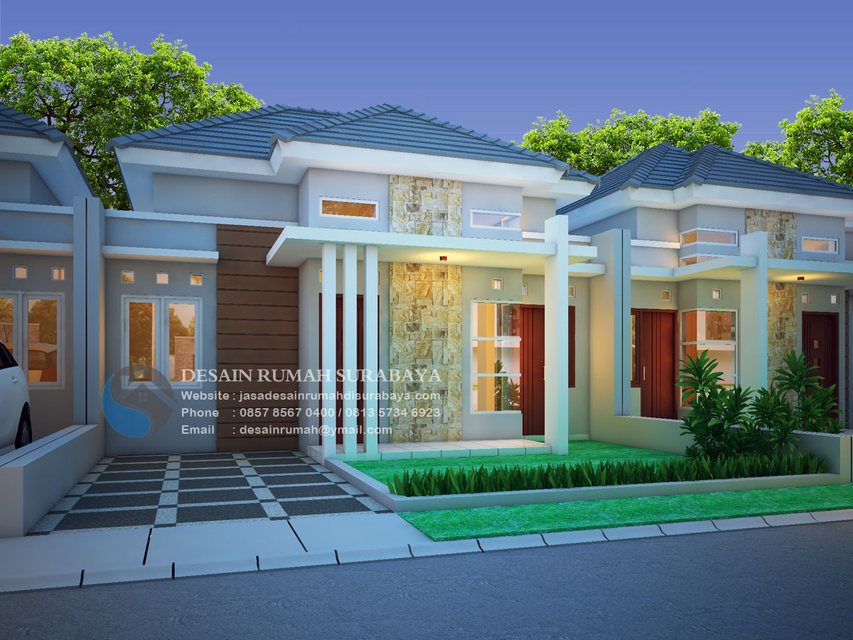 Desain Rumah 1 Lantai – Jasa Desain Rumah Di Surabaya 